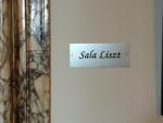 La "Sala Liszt" presso l'Accademia d'Ungheria in Roma